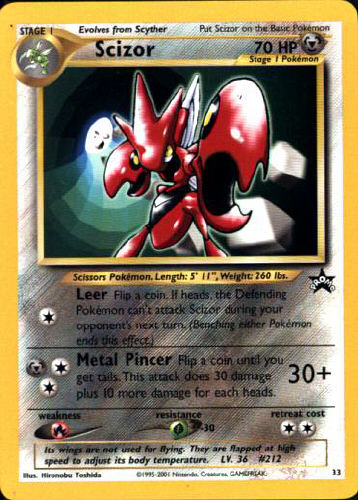 Scizor - (Wizards Black Star Promo)