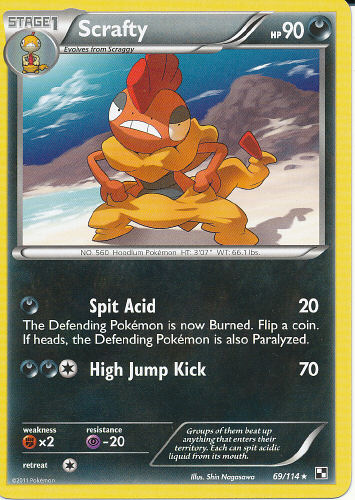 Scrafty - (Black & White)