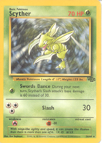 Scyther - (Jungle)