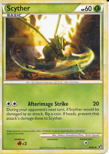 Scyther - (HS - Undaunted)