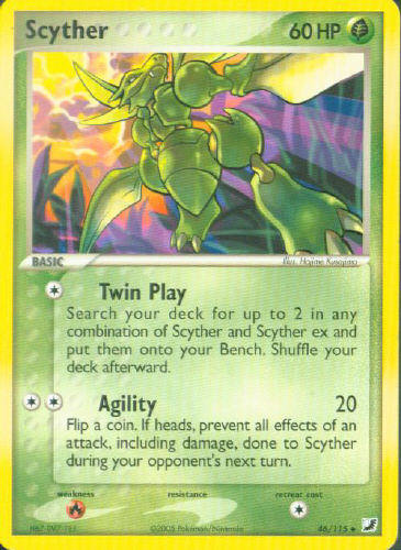 Scyther - (EX Unseen Forces)