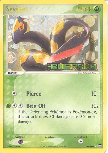 Seviper - (EX Emerald)