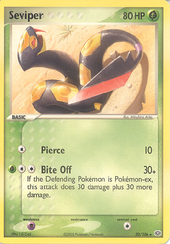 Seviper - (EX Emerald)