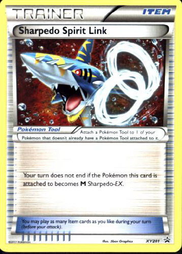 Sharpedo Spirit Link - (XY Black Star Promos)