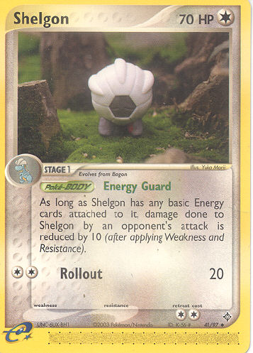 Shelgon - (EX Dragon)