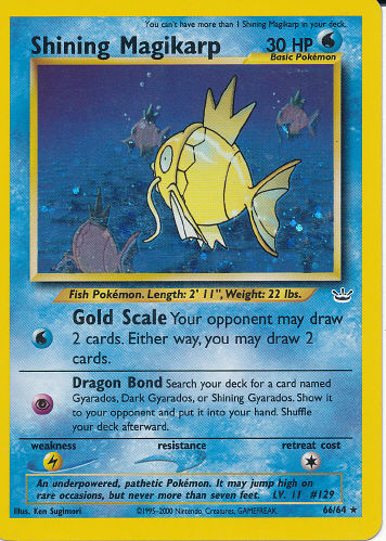 Shining Magikarp - (Neo Revelation)