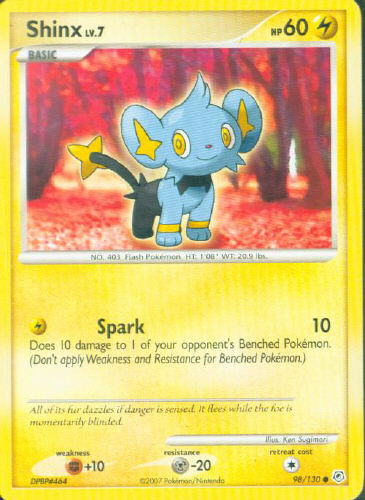 Shinx - (Diamond And Pearl Base Set)