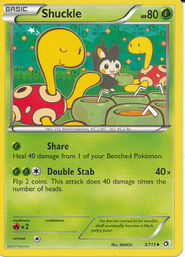 Shuckle - (Legendary Treasures)