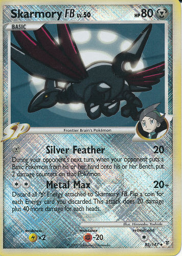 Skarmory FB Pokémon Play (Reverse Holo) - (Platinum - Supreme Victors)