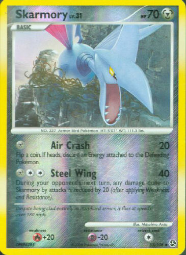 Skarmory (Reverse Holo) - (DP - Great Encounters)