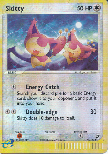 Skitty (Reverse Holo) - (EX Sandstorm)