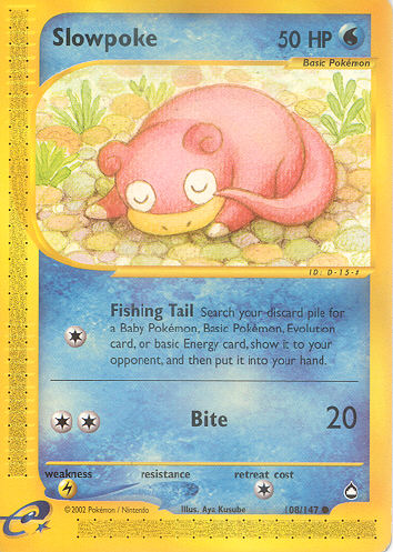 Slowpoke - (Aquapolis)