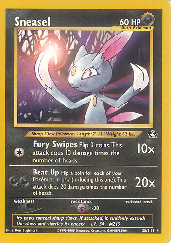 Sneasel - (Neo Genesis)