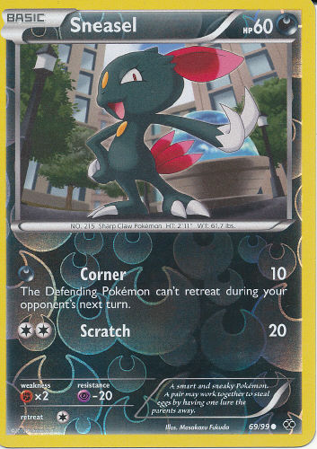 Sneasel (Reverse Holo) - (Next Destinies)