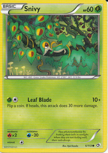 Snivy - (Legendary Treasures)