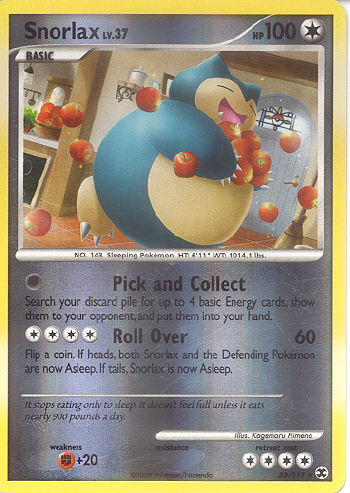 Snorlax (Reverse Holo) - (Platinum - Rising Rivals)