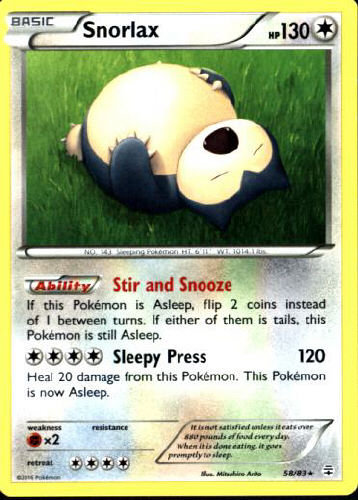 Snorlax - (Generations)