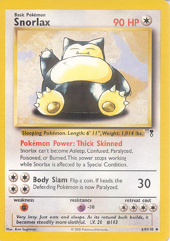 Snorlax - (Legendary Collection)