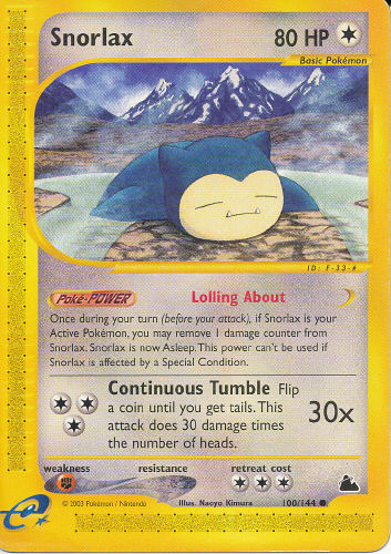 Snorlax - (Skyridge)