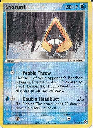 Snorunt - (EX Power Keepers)