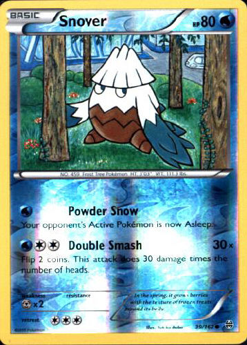 Snover (Reverse Holo) - (BREAKthrough)