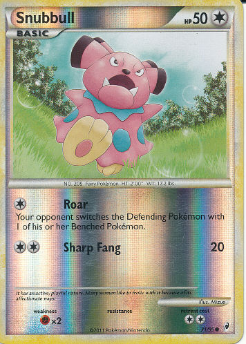 Snubbull (Reverse Holo) - (Call of Legends)