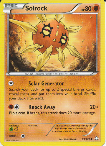 Solrock - (Primal Clash)