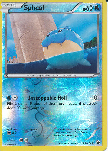Spheal (Reverse Holographic) - (Dragons Exalted)