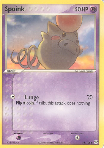 Spoink - (EX Emerald)