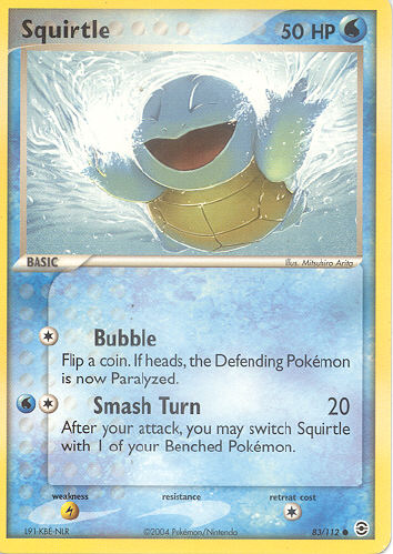 Squirtle - (EX FireRed & LeafGreen)