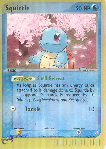 Squirtle (Reverse Holo) - (EX Team Magma Versus Team Aqua)