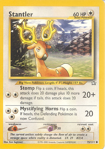 Stantler - (Neo Genesis)