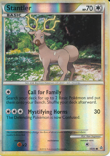 Stantler (Reverse Holo) - (HS - Unleashed)