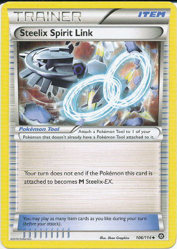 Steelix Spirit Link - (Steam Siege)