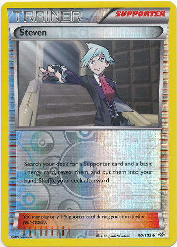 Steven (Reverse Holo) - (Roaring Skies)