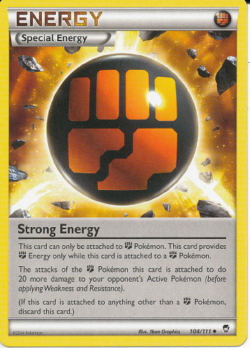 Strong Energy (Special Energy Card) - (Furious Fists)