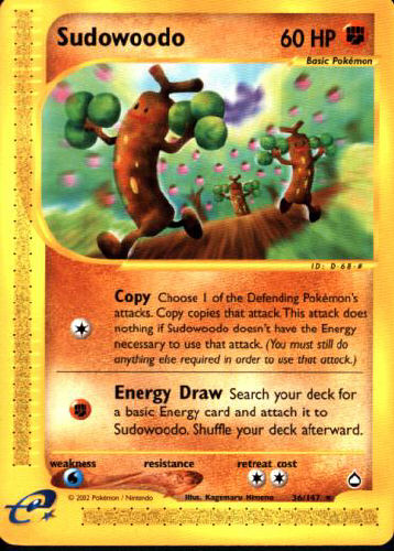 Sudowoodo - (Aquapolis)