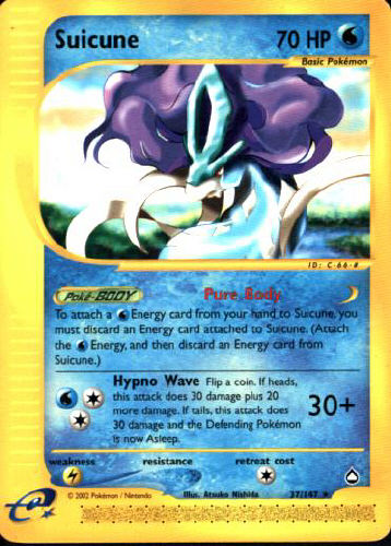 Suicune - (Aquapolis)