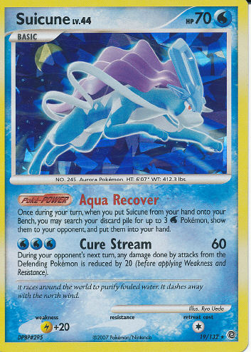 Suicune - (DP - Secret Wonders)