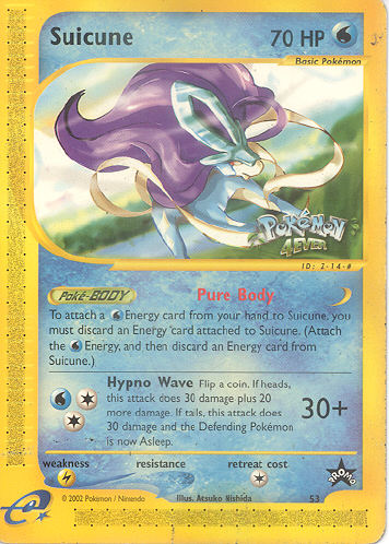 Suicune - (Wizards Black Star Promo)