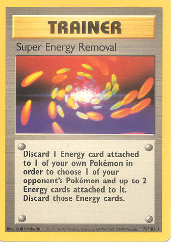 Super Energy Removal - (Base Set)