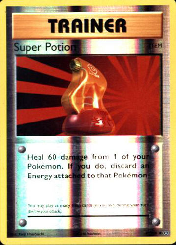 Super Potion (Reverse Holo) - (Evolutions)