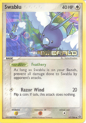 Swablu - (EX Emerald)