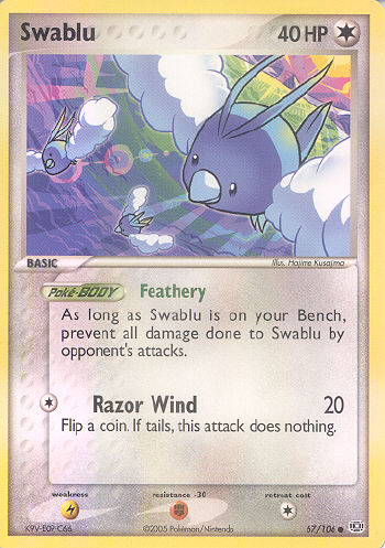 Swablu - (EX Emerald)