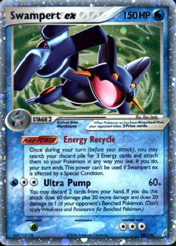 Swampert ex - (EX Crystal Guardians)