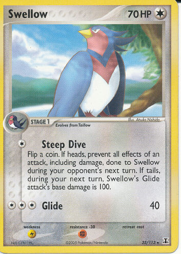 Swellow - (EX Delta Species)