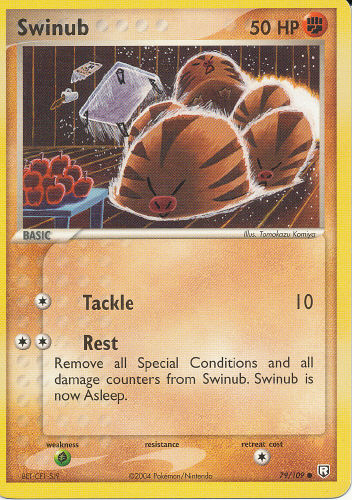 Swinub - (EX Team Rocket Returns)