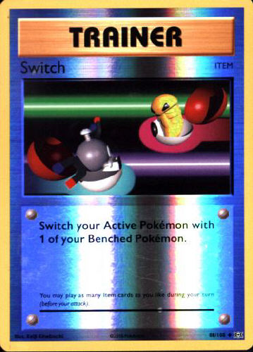 Switch (Reverse Holo) - (Evolutions)