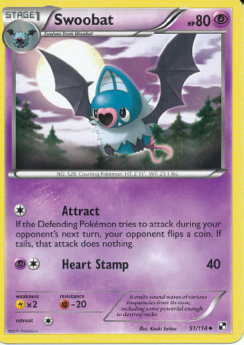 Swoobat - (Black & White)