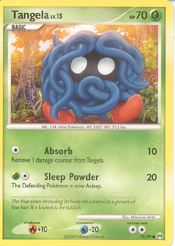 Tangela - (Platinum - Arceus)